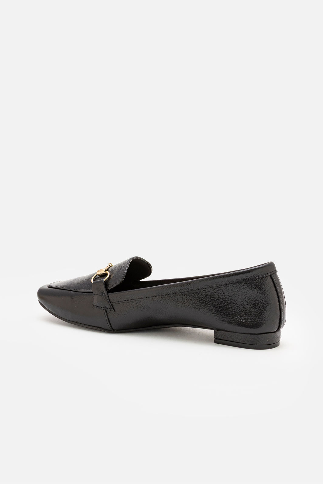 Mocassim Tradicional em Couro Preto Mocassim Tradicional em Couro Preto