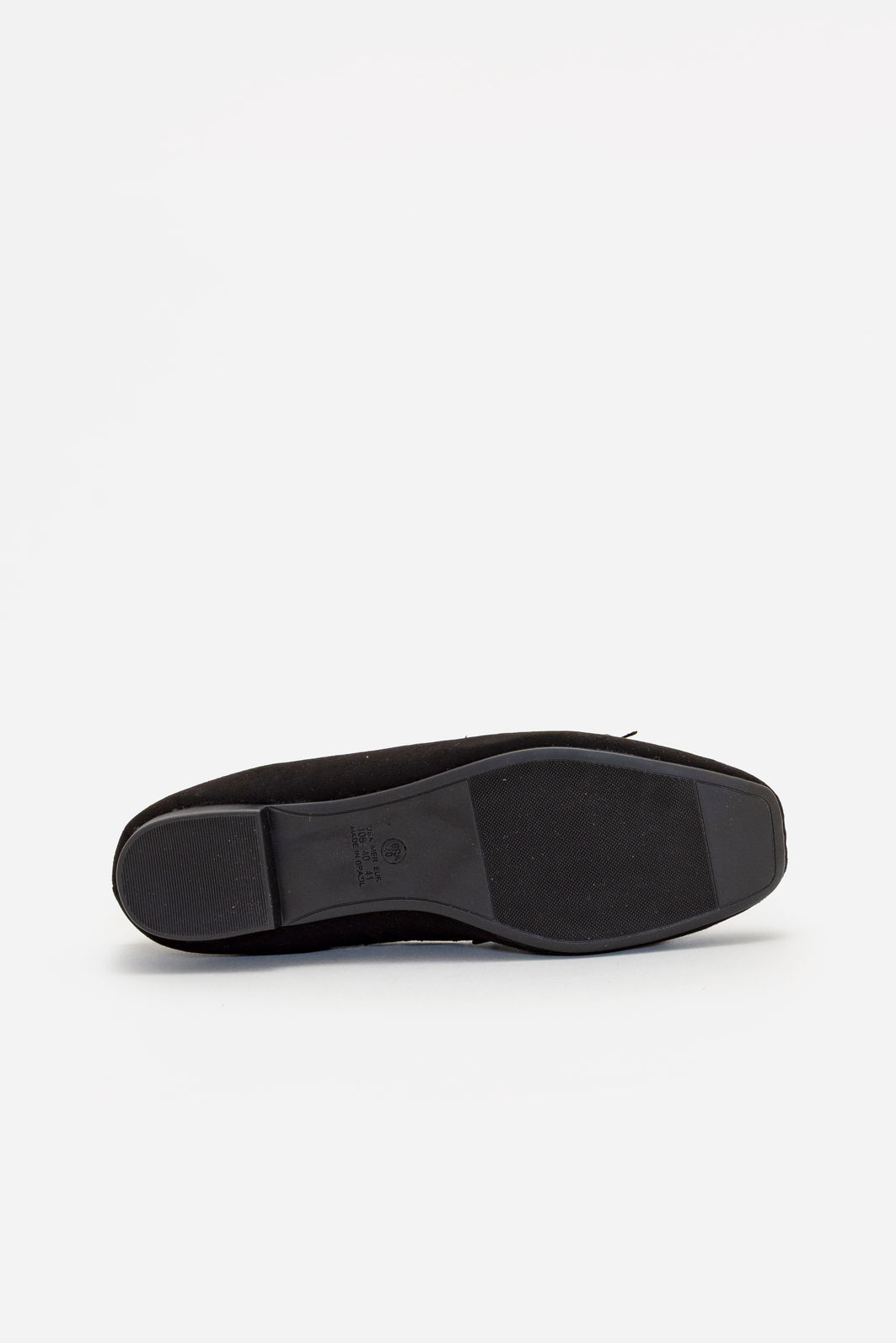 Mocassim em Camurça com Franja Preto Mocassim em Camurça com Franja Preto