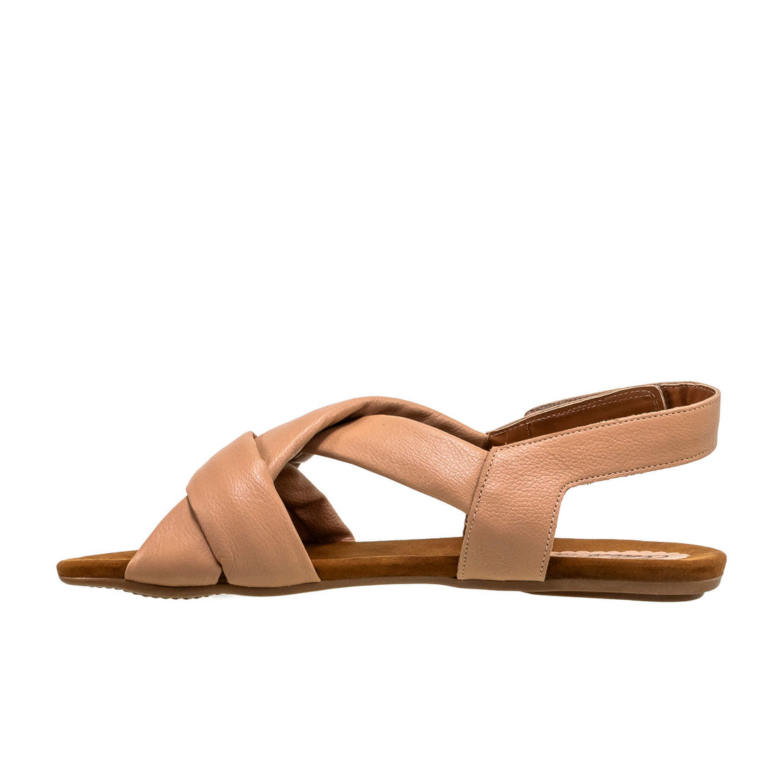 Rasteira Confortável Tiras Rose