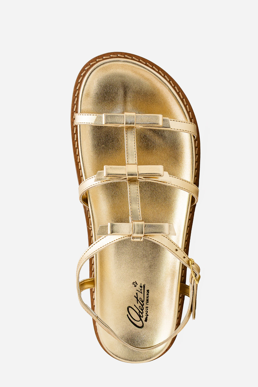 Papete com Lacinhos Champagne Papete com Lacinhos Champagne