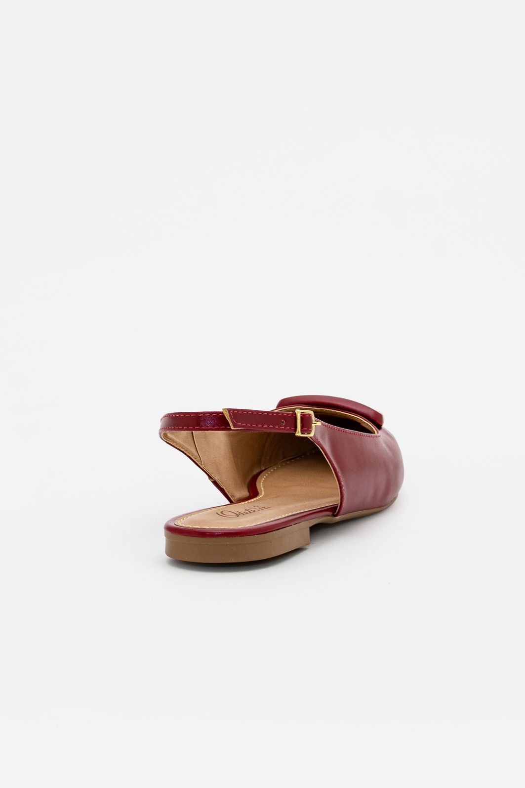 Chanel Rasteiro com Enfeite Bordô