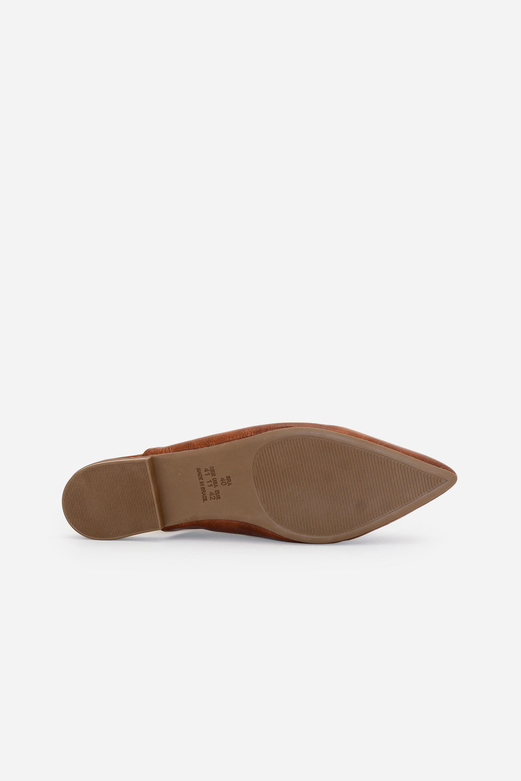 Slingback com Decote Tostado Slingback com Decote Tostado