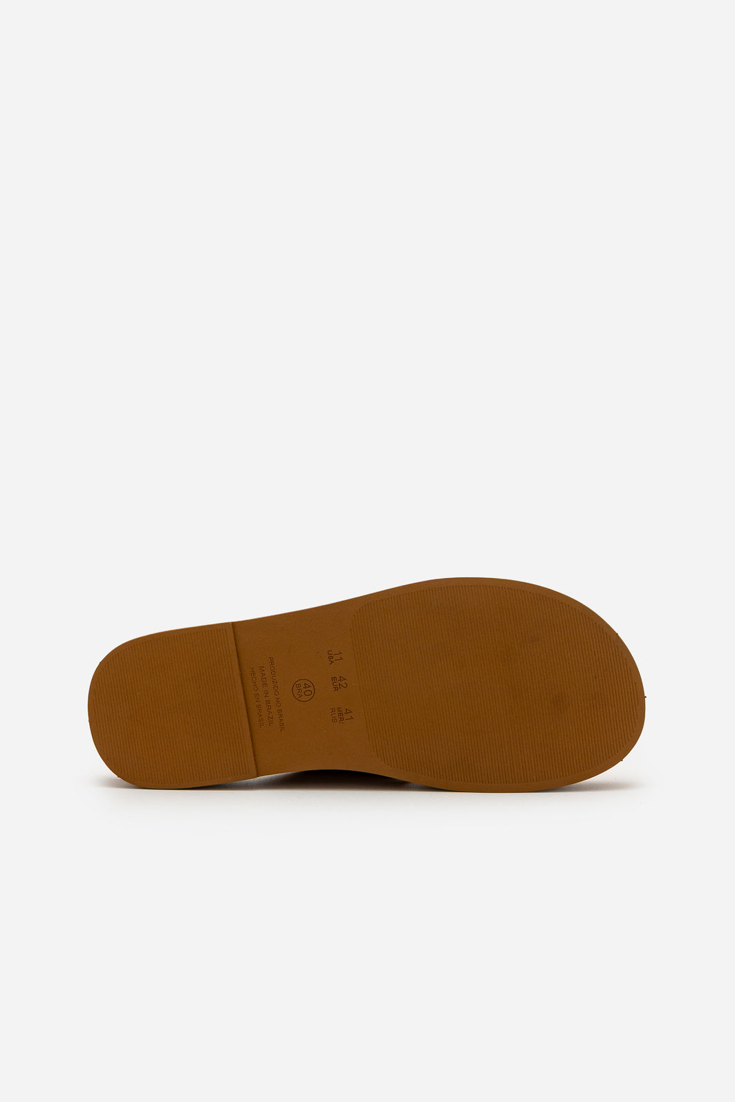 Mule Flatform de Dedo Caramelo Mule Flatform de Dedo Caramelo