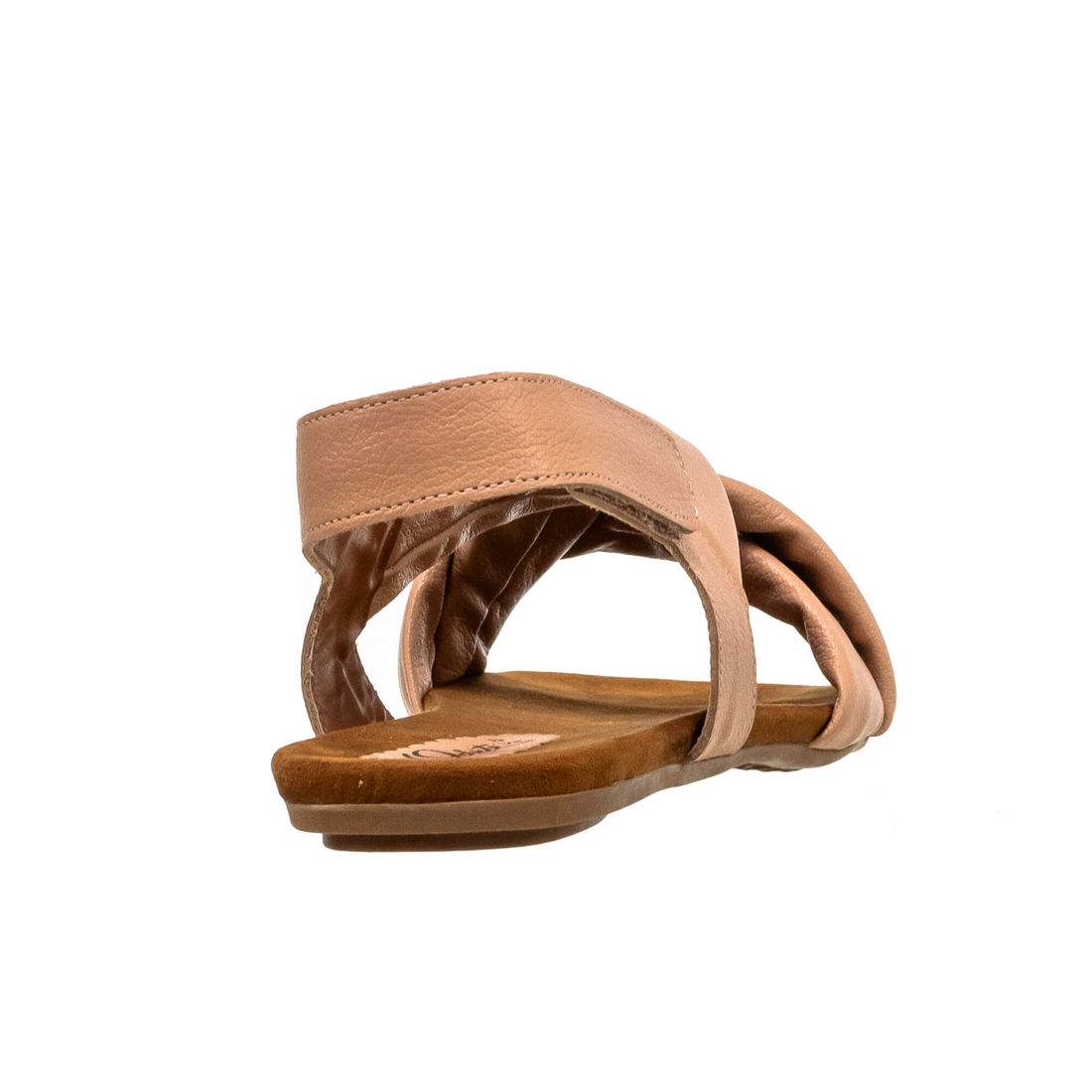 Rasteira Confortável Tiras Rose