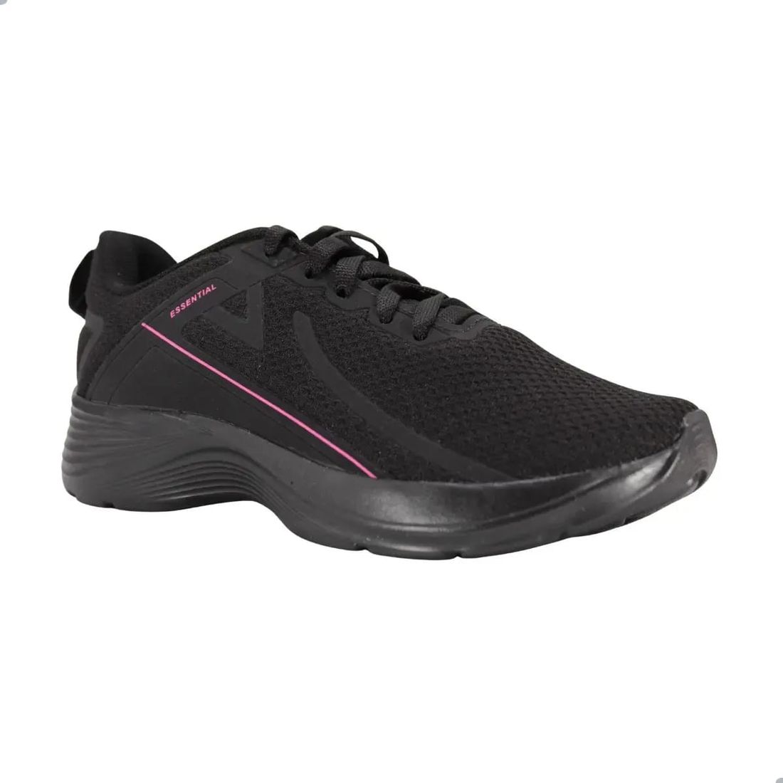 Tênis Esportivo Essential Lynd Preto Tênis Esportivo Essential Lynd Preto