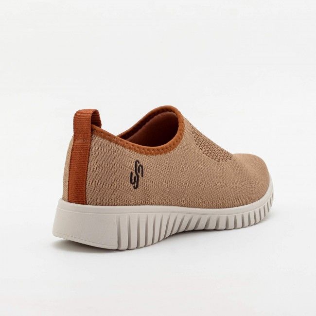 Tênis Usaflex Ultra Confortável e Prático Bege Tênis Usaflex Ultra Confortável e Prático Bege