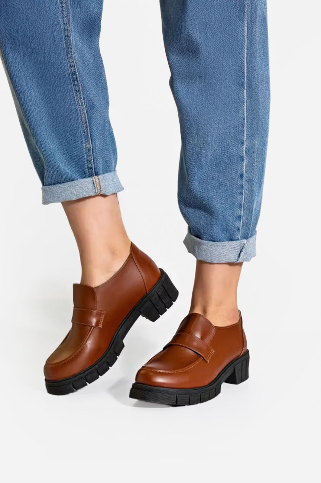 Mocassim Básico Tratorado Tostado