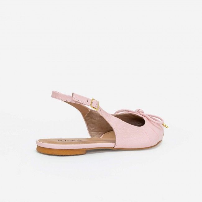 Slingback em Verniz Delicado Rose Slingback em Verniz Delicado Rose