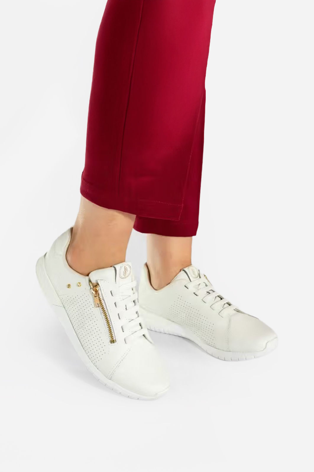 Tênis Usaflex Confortável e Prático Branco Tênis Usaflex Confortável e Prático Branco