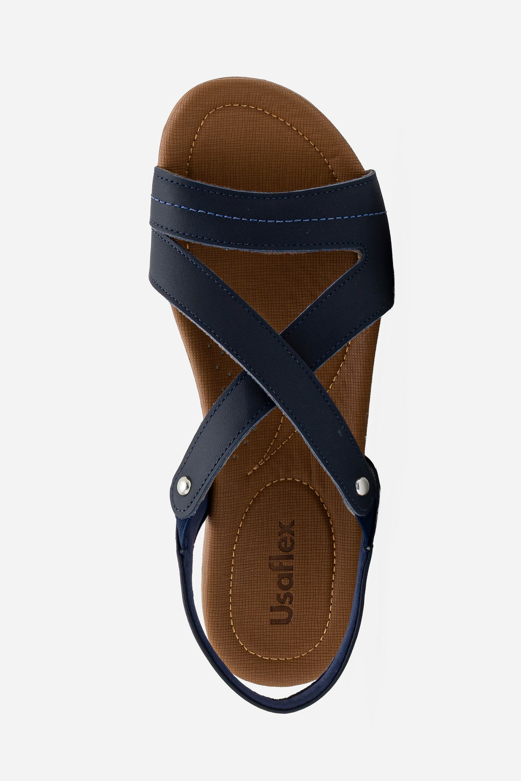 Sandália Confortável Usaflex Marinho Sandália Confortável Usaflex Marinho
