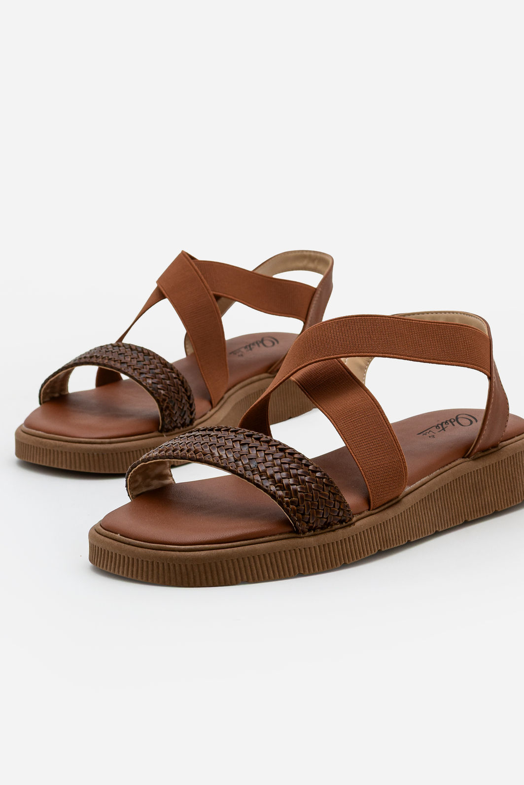 Sandália Flatform Tostado