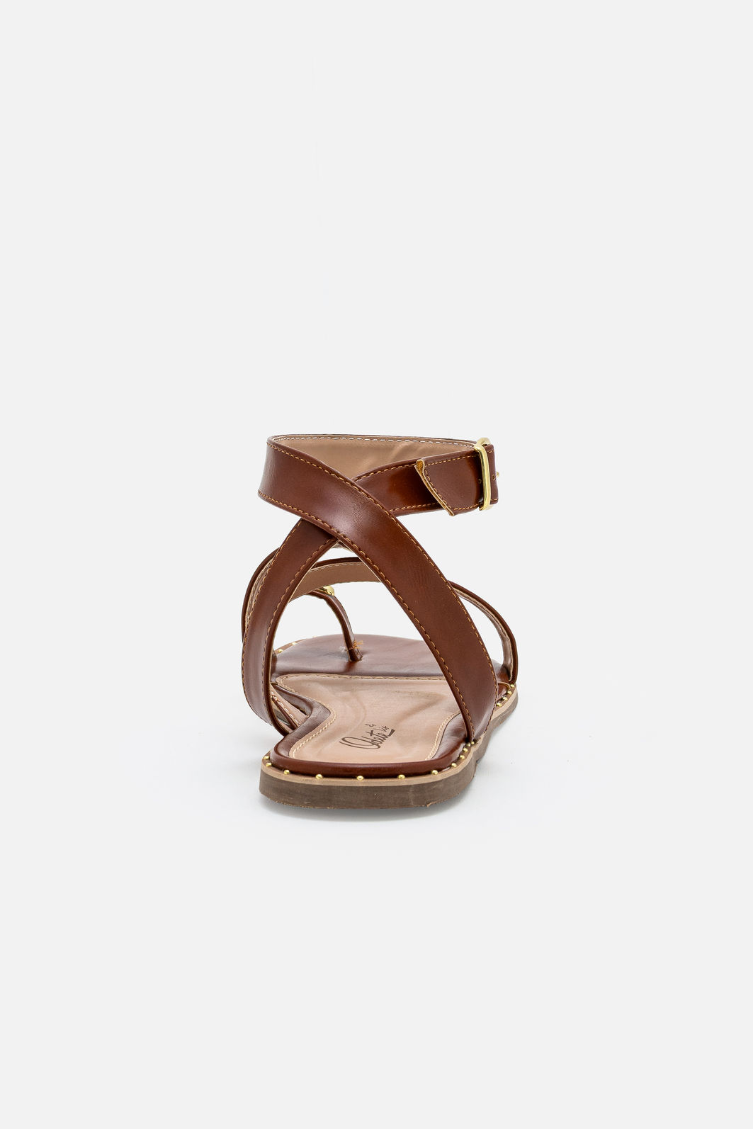 Rasteira Estilosa com Dedão Tostado Rasteira Estilosa com Dedão Tostado