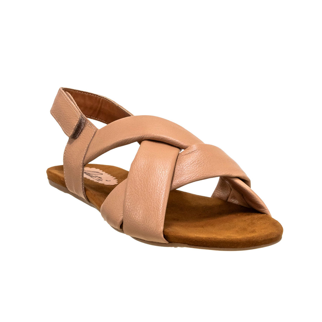 Rasteira Confortável Tiras Rose