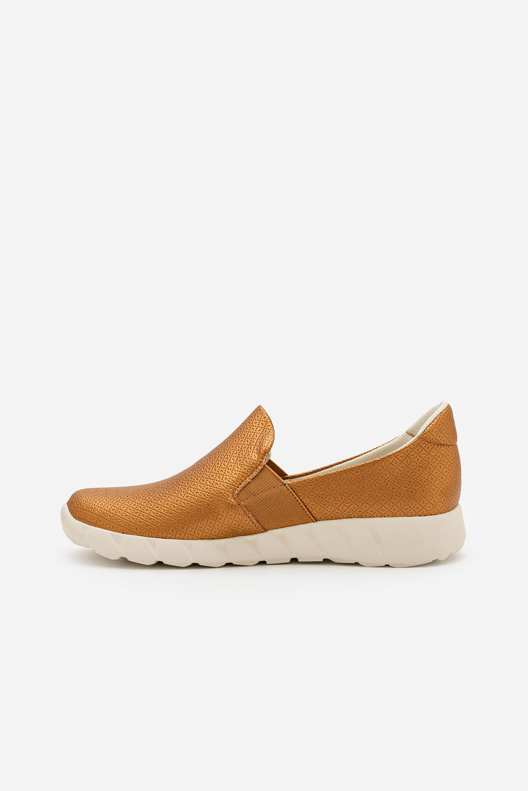Tênis Slip On Prático Piccadilly Bronze
