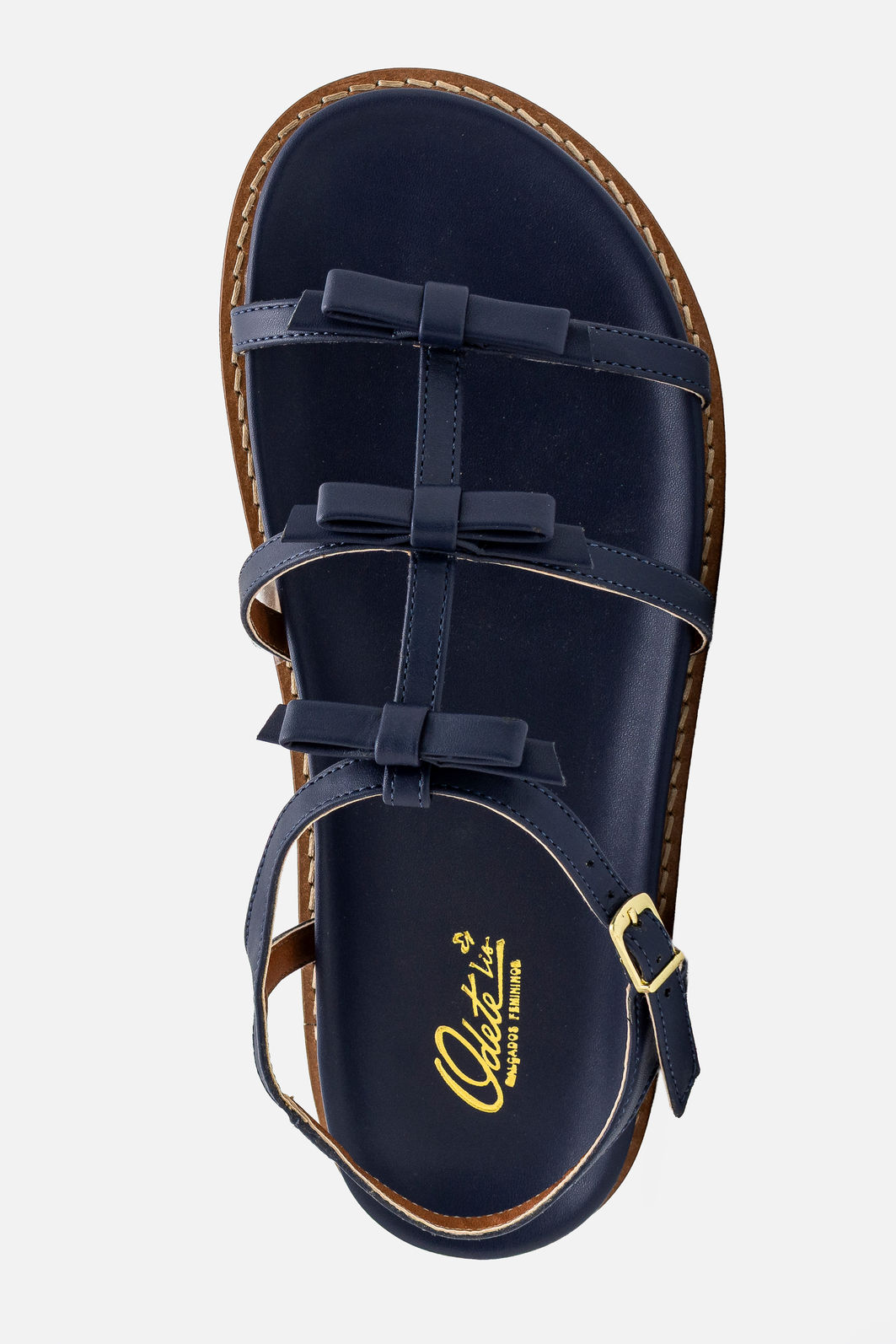 Papete com Lacinhos Azul Marinho