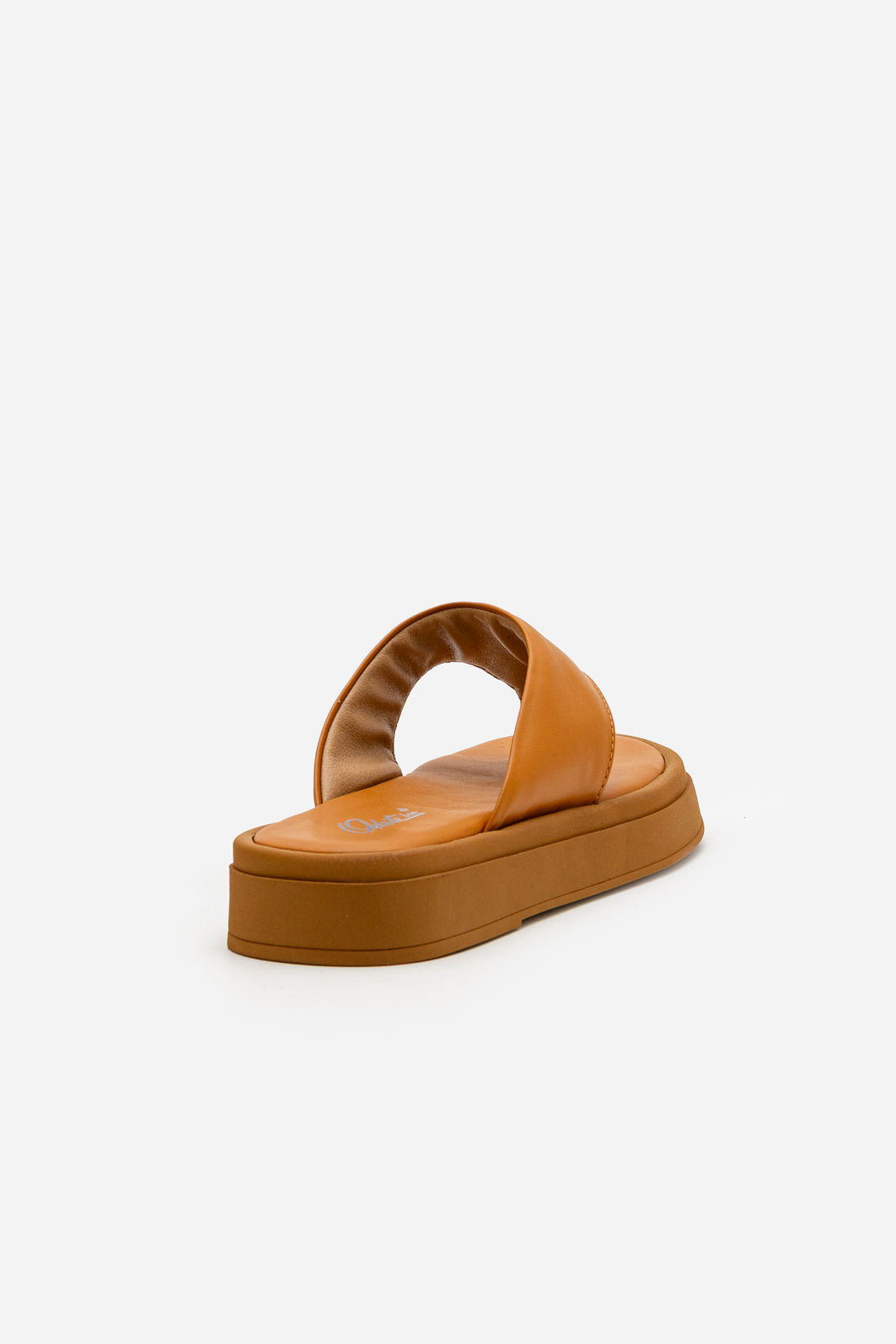 Mule Flatform de Dedo Caramelo Mule Flatform de Dedo Caramelo