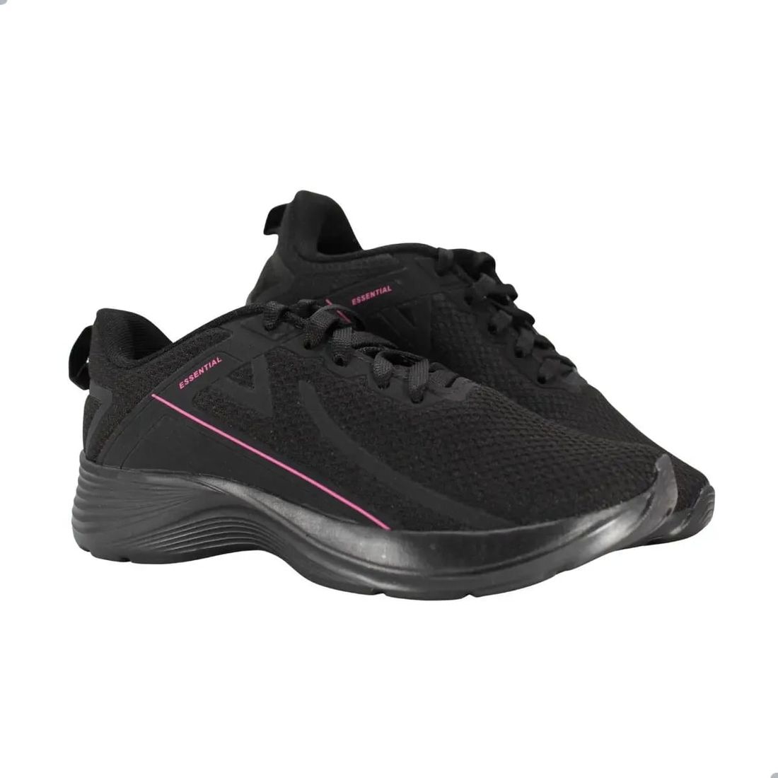 Tênis Esportivo Essential Lynd Preto Tênis Esportivo Essential Lynd Preto