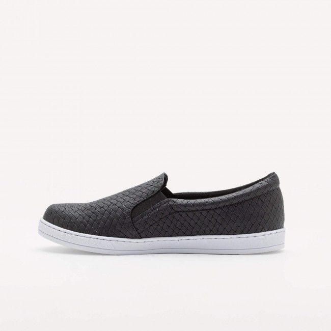 Tênis Slip On Confortável Preto