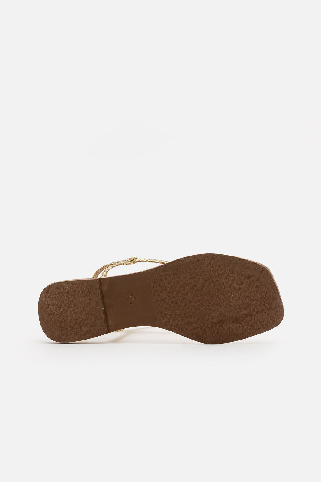 Rasteira Dedo Com Tornozeleira Ouro