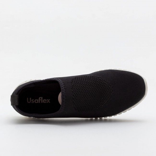 Tênis Usaflex Ultra Confortável e Prático Preto Tênis Usaflex Ultra Confortável e Prático Preto