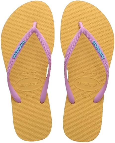 Havaianas Slim Logo Pop-Up Amarela Havaianas Slim Logo Pop-Up Amarela