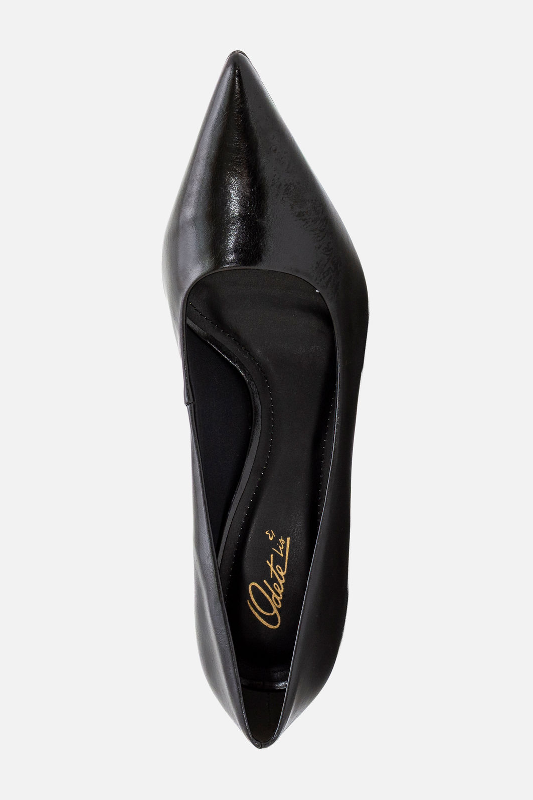 Scarpin Clássico com Salto Geométrico Preto Scarpin Clássico com Salto Geométrico Preto