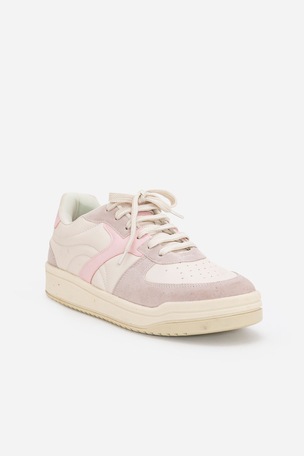 Tênis com Detalhes Estilosos Off White Tênis com Detalhes Estilosos Off White
