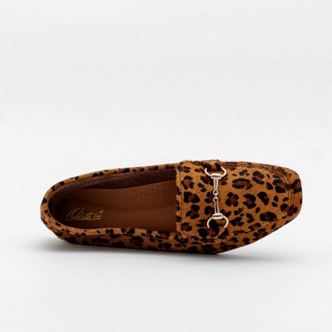 Mocassim Atemporal em Couro Pelo Onça Mocassim Atemporal em Couro Pelo Onça