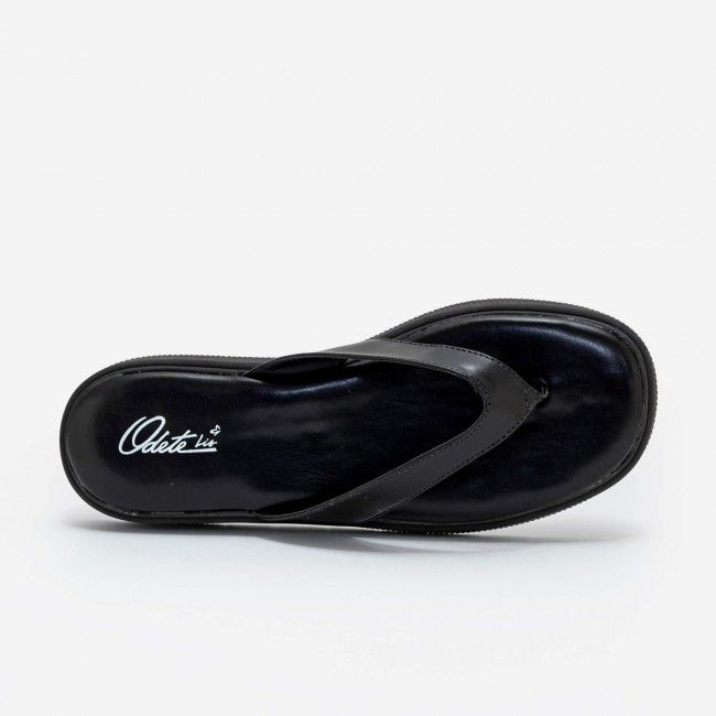 Flatform Minimalista com Dedo Preta Flatform Minimalista com Dedo Preta