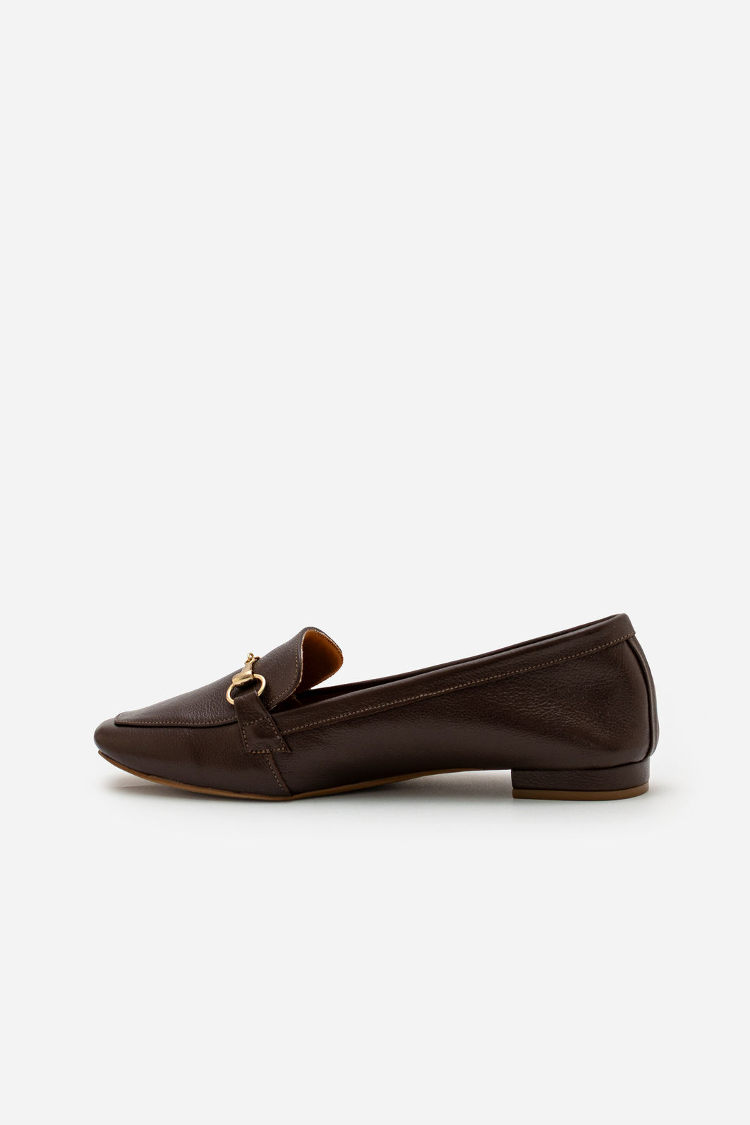 Mocassim Tradicional em Couro Marrom Mocassim Tradicional em Couro Marrom