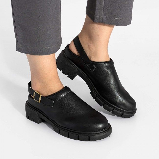 Clog Tratorado Colchãozão Preto