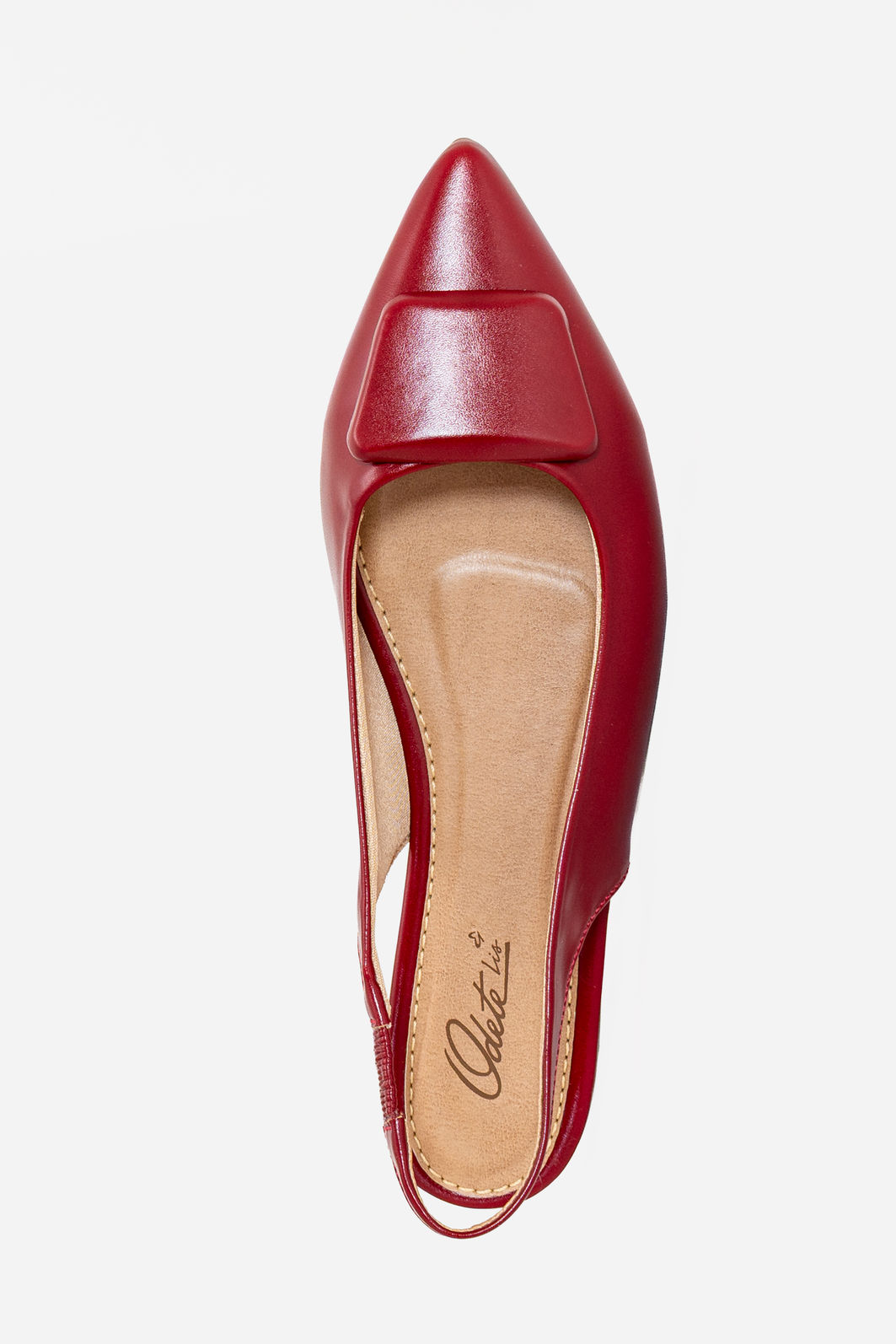 Chanel com Enfeite Rasteiro Bordô Chanel com Enfeite Rasteiro Bordô