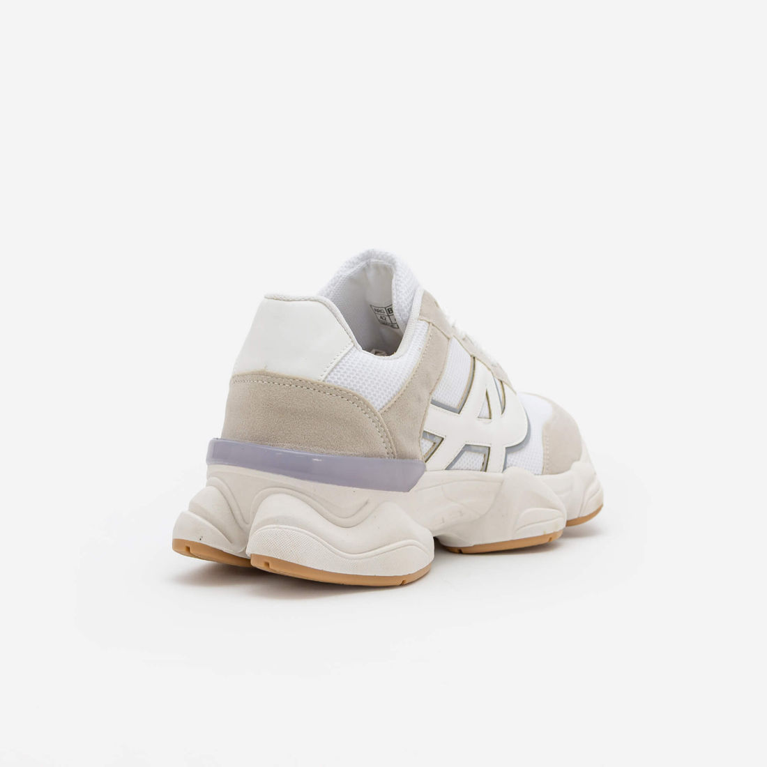 Tênis Chunky com Sola Esportiva Branco Tênis Chunky com Sola Esportiva Branco