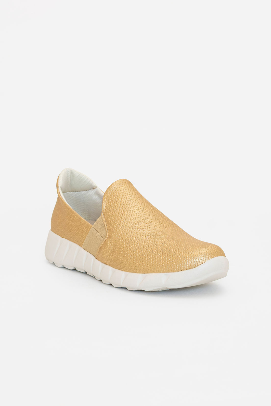 Tênis Slip On Prático Piccadilly Champagne Tênis Slip On Prático Piccadilly Champagne
