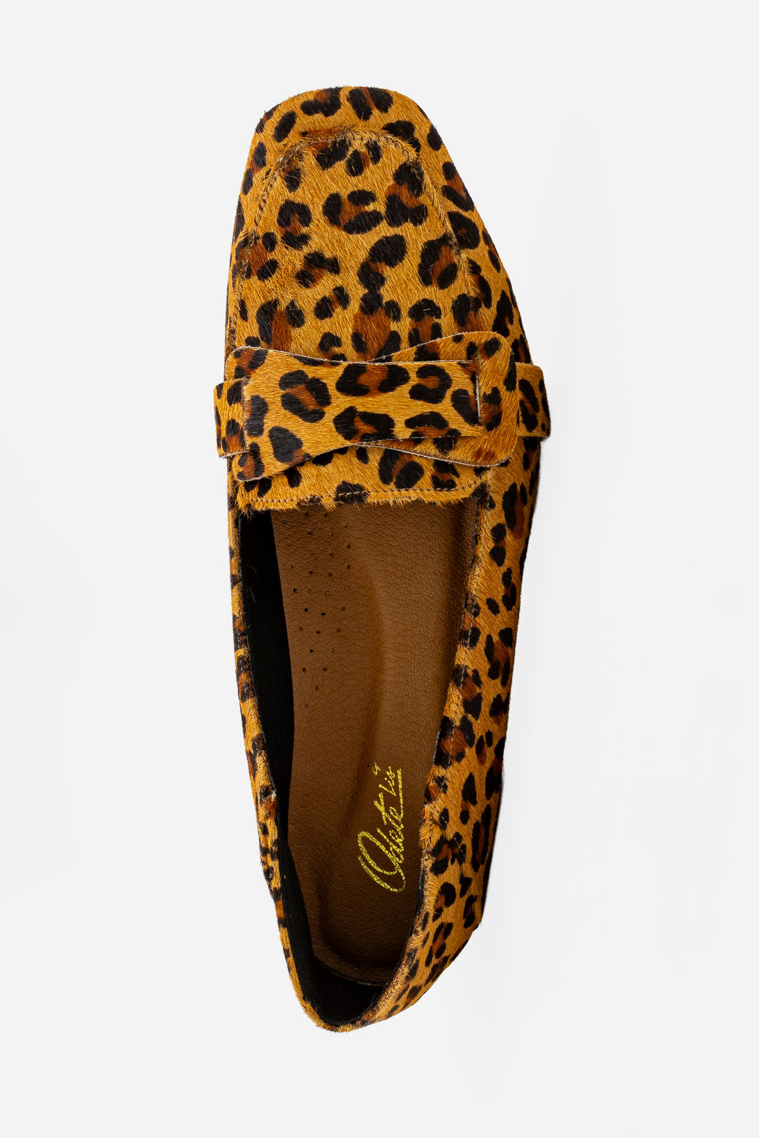 Mocassim Elegante em Couro Onça Mocassim Elegante em Couro Onça