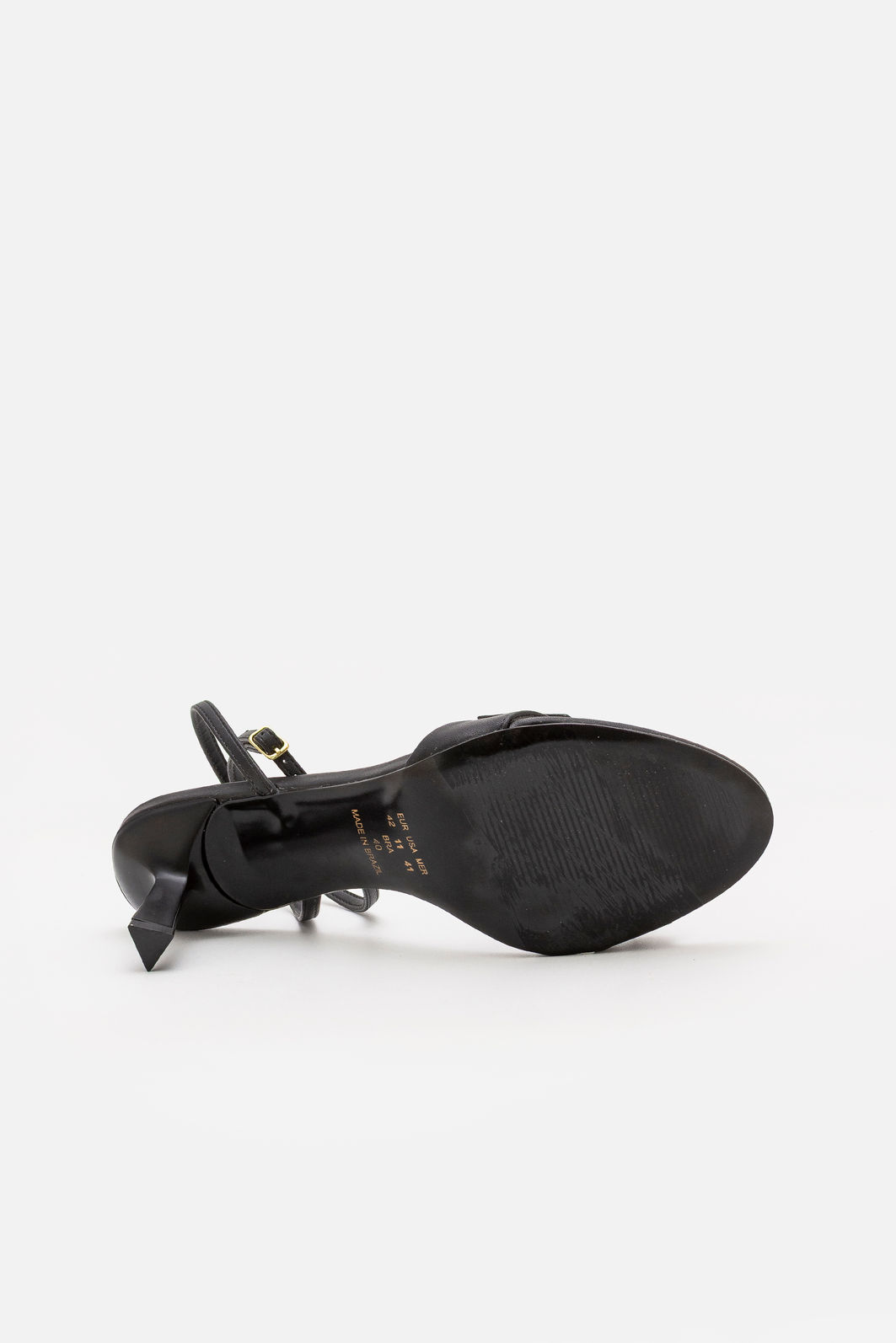 Sandália com Laço e Salto Geométrico Preto Sandália com Laço e Salto Geométrico Preto
