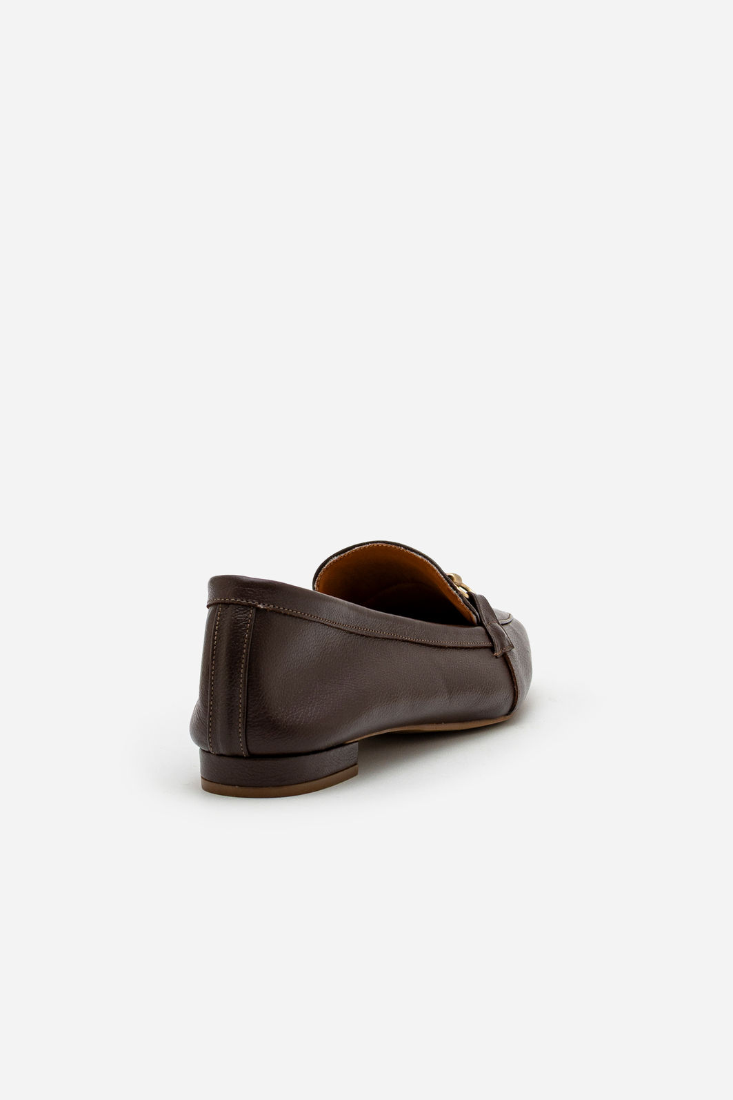 Mocassim Tradicional em Couro Marrom Mocassim Tradicional em Couro Marrom