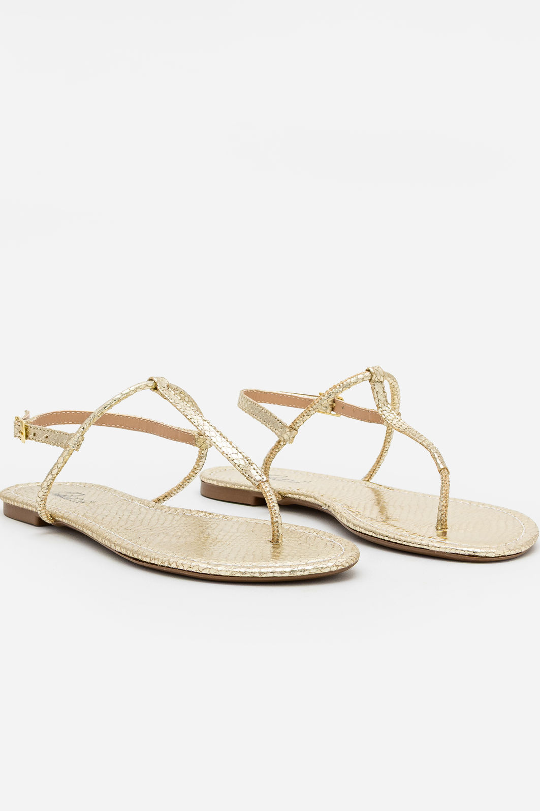 Rasteira Minimalista Ouro Rasteira Minimalista Ouro