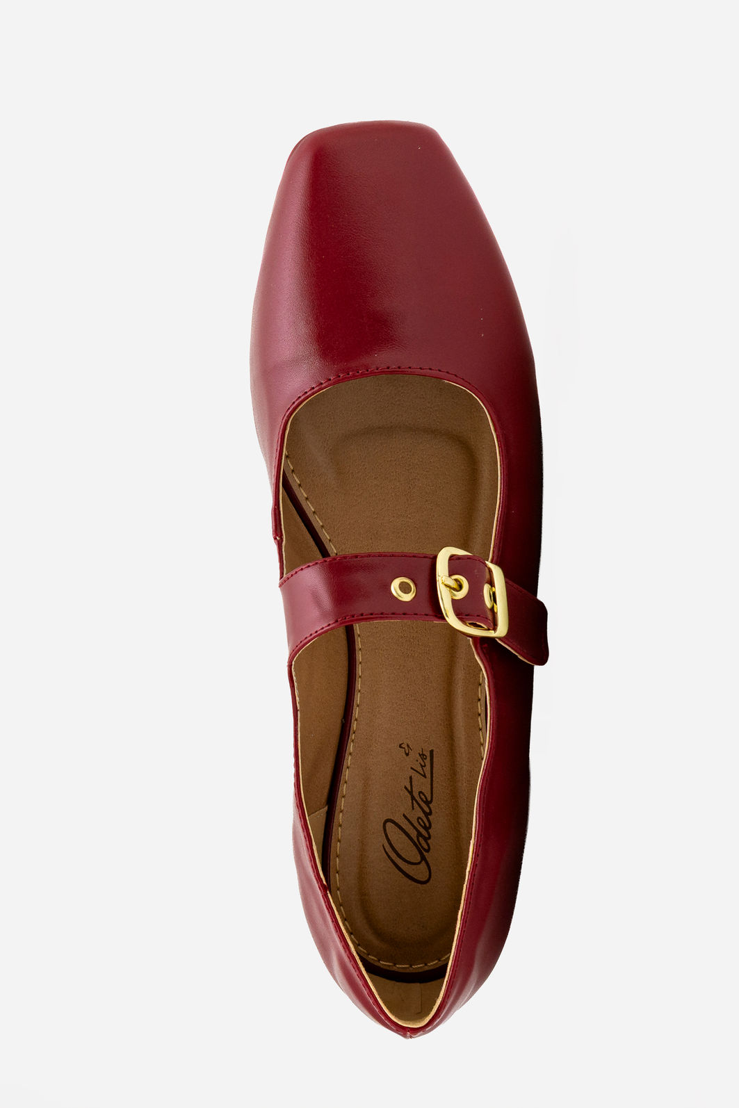 Sapatilha com Fivela Bordo Sapatilha com Fivela Bordo