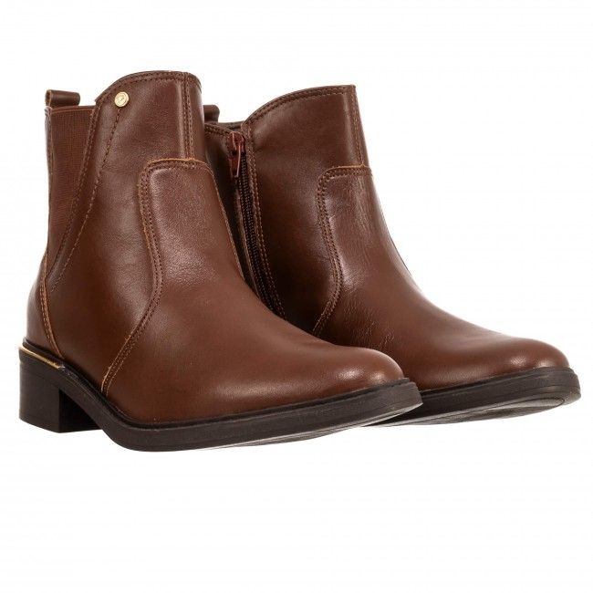 Bota com Elastico Lateral Cofortflex Tostado