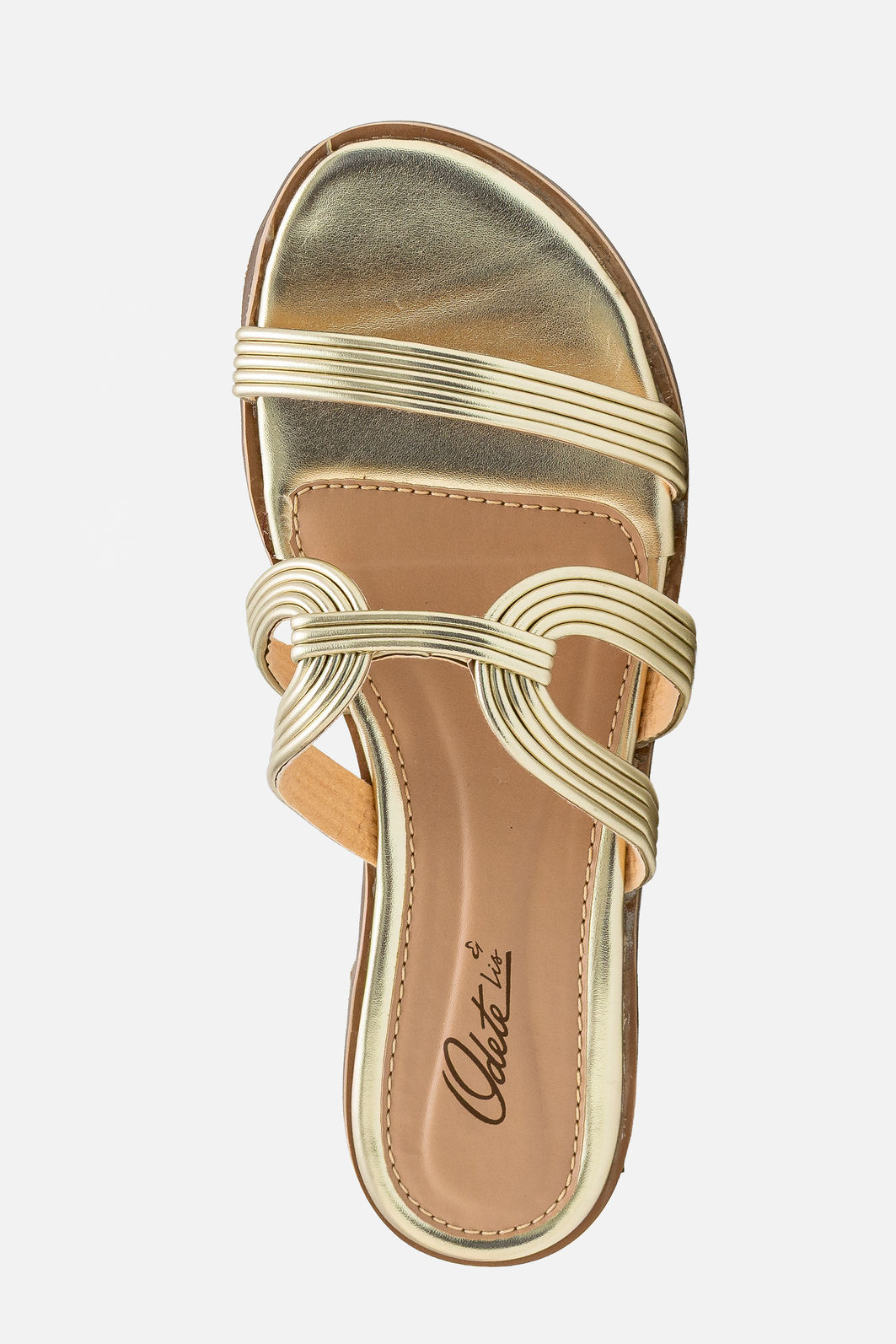 Rasteira Prática e Delicada Champagne Rasteira Prática e Delicada Champagne