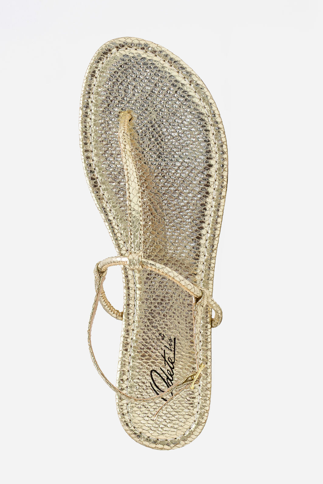 Rasteira Minimalista Ouro Rasteira Minimalista Ouro