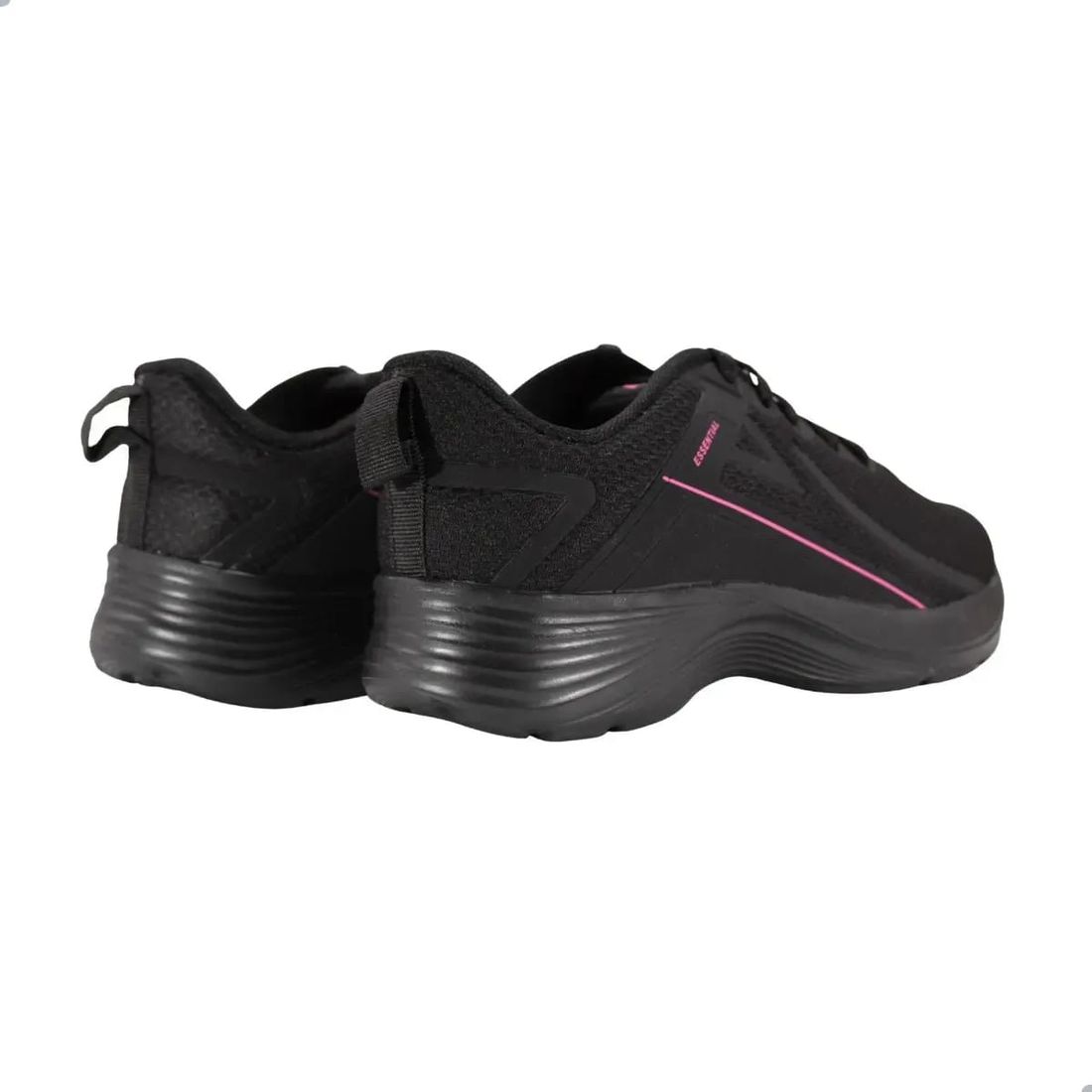 Tênis Esportivo Essential Lynd Preto Tênis Esportivo Essential Lynd Preto