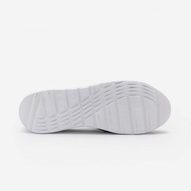 Tênis Slip On Comfort em Material Texturizado Marinho