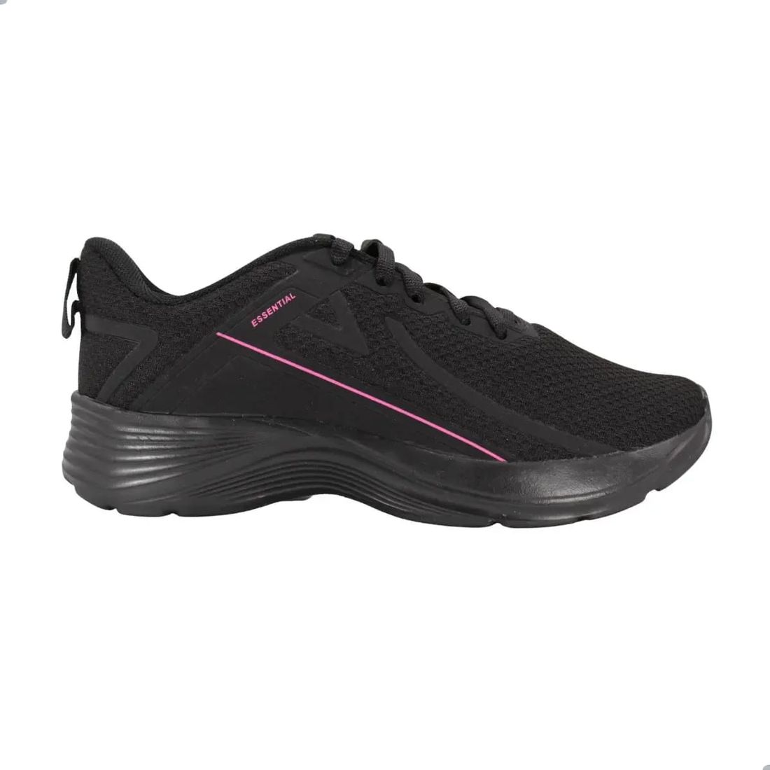 Tênis Esportivo Essential Lynd Preto Tênis Esportivo Essential Lynd Preto