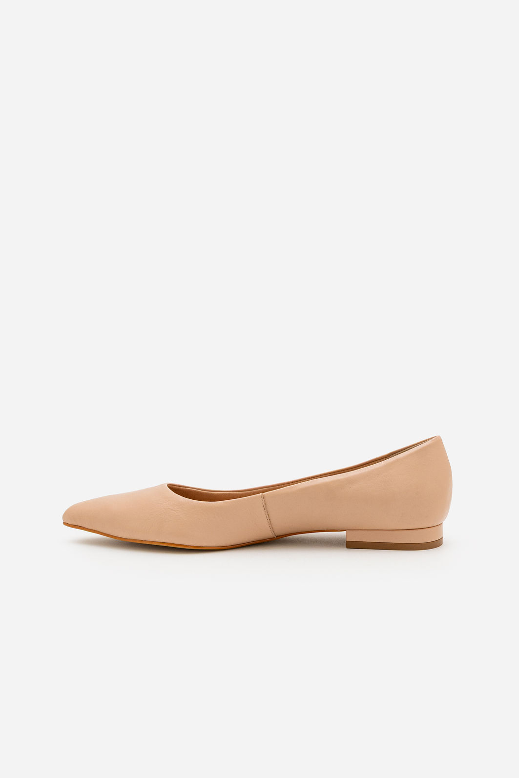 Sapatilha em Couro Elegante Amêndoa Sapatilha em Couro Elegante Amêndoa