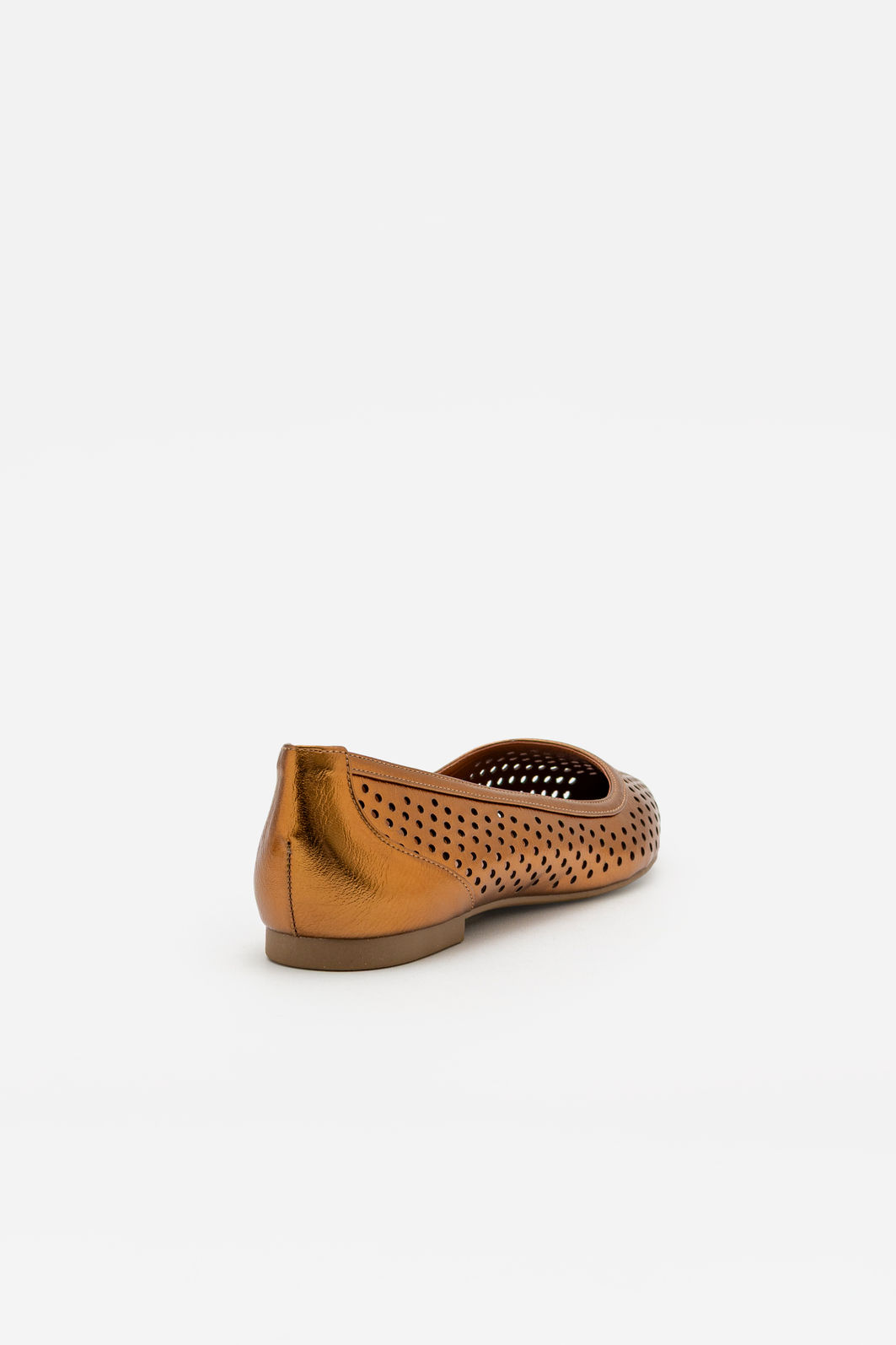 Sapatilha Delicada com Bico Fino Bronze Sapatilha Delicada com Bico Fino Bronze