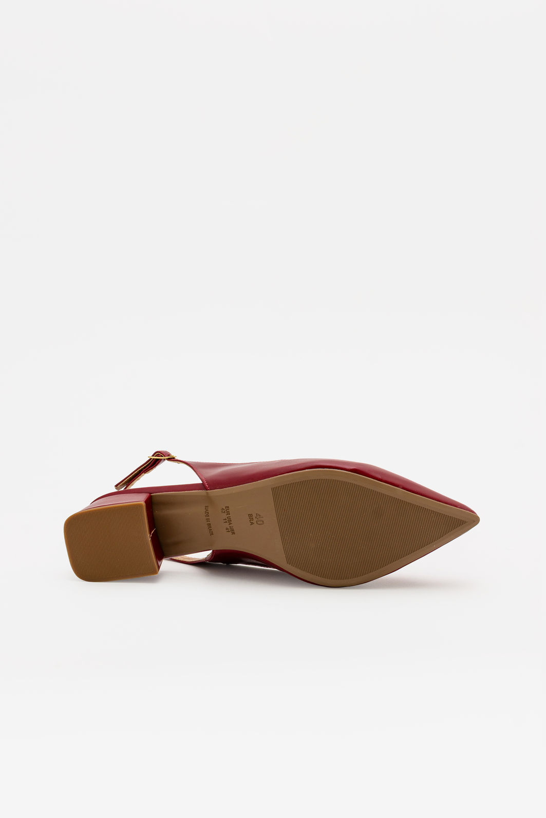 Chanel com Enfeite e Salto Baixo Bordo