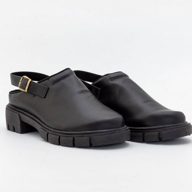 Clog Tratorado Colchãozão Preto