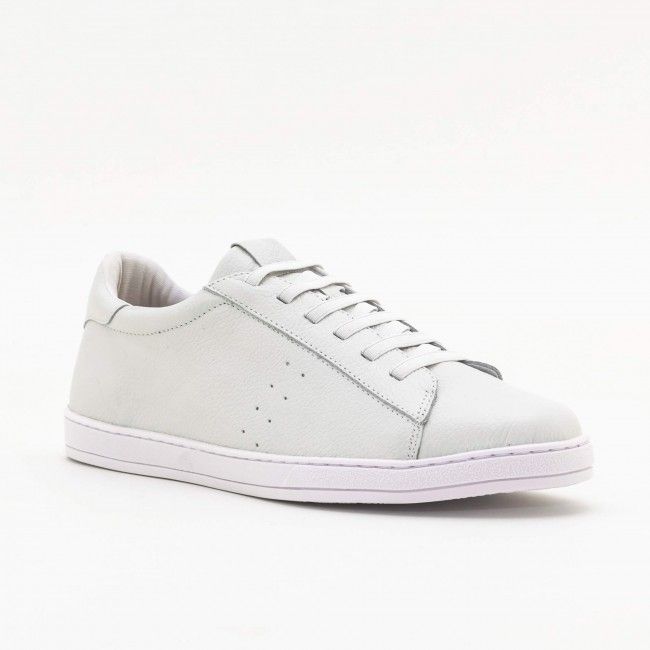 Tênis eXXXtouro em Couro Branco Tênis eXXXtouro em Couro Branco